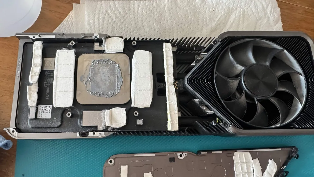 Fabric based cooling pads by Nvidia